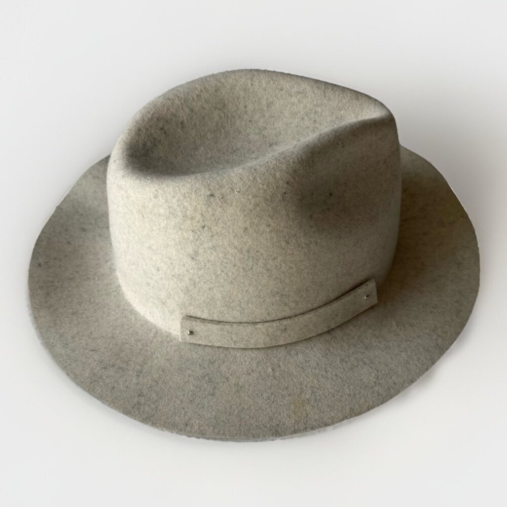 Anthropologie Wool Women’s Hat Minimalist Boho Preppy Capsule Autumn Western